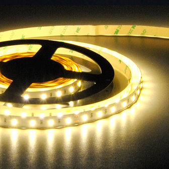 Flexibele LED Strip 5630 WarmWhite 3000K 60leds/mtr IP20 12VDC