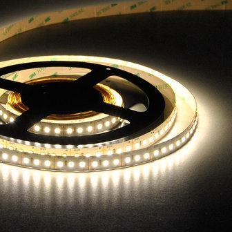 Flexibele LED Strip 2835 WarmWhite 3000K 120LEDs/mtr IP20