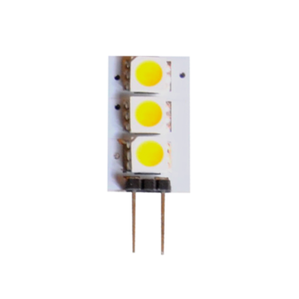 LED Spot G4 3LEDs 0,6W WarmWhite 12V AC/DC