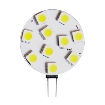 LED Spot G4 10LEDs 2,4W WarmWhite 12V AC/DC
