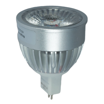 LED Spot 5W (Bridgelux) WarmWhite 3000K MR16 12V (Anti-Glare)