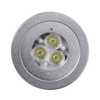 LED Puck Light 3x1W WarmWhite 3000K 16mm inbouwhoogte