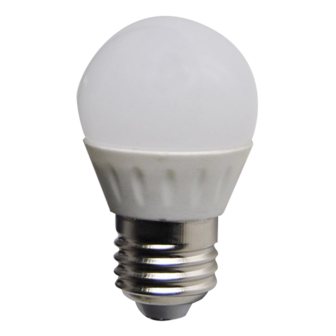 LED Bulb 3W (Epistar) NaturalWhite 4000K E27 230V AC