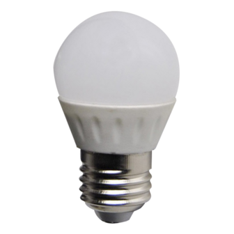 LED Bulb 3W (Epistar) CoolWhite 6000K E27 230V AC