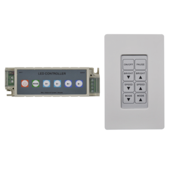 RF RGB Controller incl. 8-key wandafstandsbediening