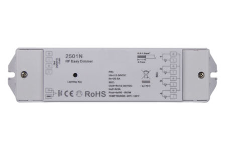 LF-2501N 5-zone LED Dimmer 5A