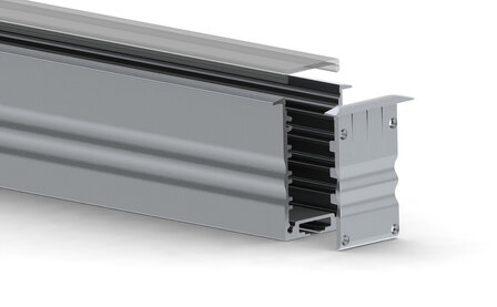 Aluminium Powerline Profiel verzonken 30 Micron  2M