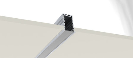 Aluminium Powerline Profiel verzonken 30 Micron  2M