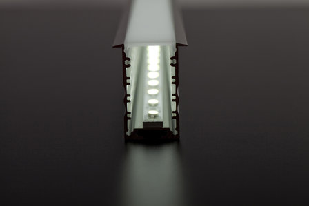 Aluminium Powerline Profiel verzonken 30 Micron  2M