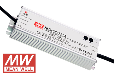 MeanWell HLG-120-24 IP65 PFC 24V 120W