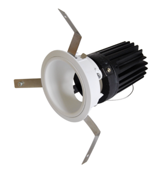 Adjustable 12W LED Downlight 4000K 40deg AC220-240V Dimmable