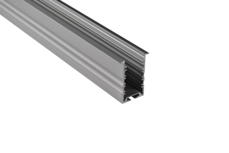 Aluminium Powerline Profiel verzonken 30 Micron  2M