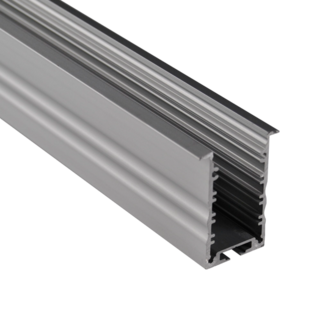 Aluminium Powerline Profiel verzonken 30 Micron  2M