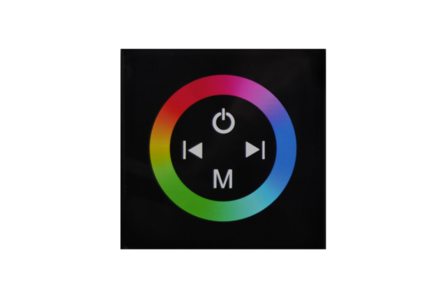 Touchpanel Controller RGB TM08 Wit/zwart