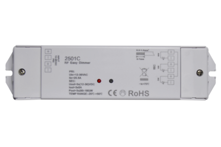 LF 2501C 1-zone WarmWhite-CoolWhite LED Dimmer