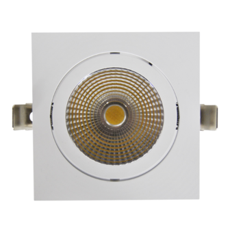 Adjustable 14,3W LED Downlight Square Cut hole: 120mm 