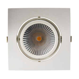 Adjustable 34,5W LED Downlight Square Cut hole: 175mm 