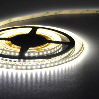 Flexibele LED Strip 3528 NaturalWhite 4000K 120LEDs/mtr IP20 