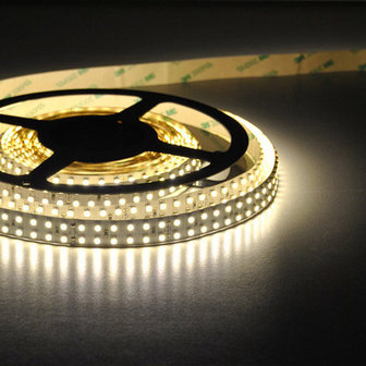 Flexibele LED Strip 3528 WarmWhite 240LEDs/mtr IP20