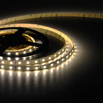 Flexibele LED Strip 5050 WarmWhite 3000K 60leds/mtr IP20 24VDC