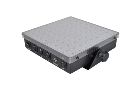 Flat RGB LED Box Square IR incl Remote