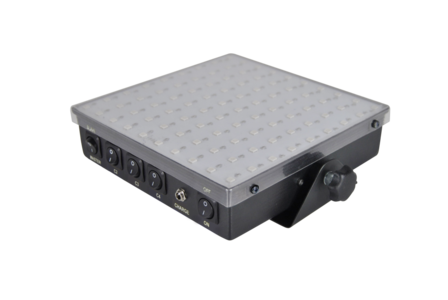 Flat RGB LED Box Square RF incl Remote