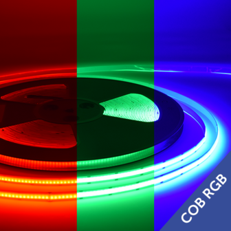 COB LED Strip 768 LED&#039;s/meter RGB IP20