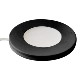 Ultra thin Puck Light Zwart