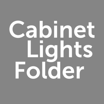 Cabinet Lights Folder