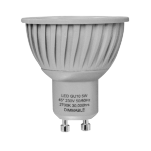 LED Spot 5W (Samsung) WarmWhite 2700K GU10 230V AC