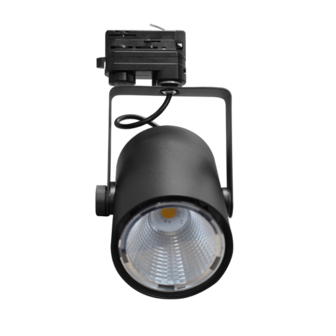LED Tracklight Nura 30W 3000K Black (with lens)