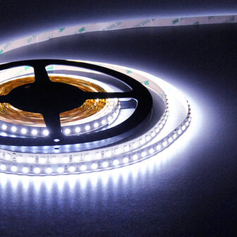 Flexibele LED Strip 2835 Extra CoolWhite 7000K 120LEDs/mtr IP54