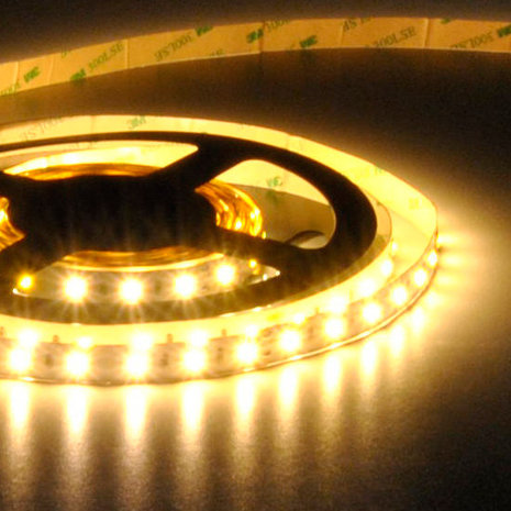 Flexibele LED Strip 5630 WarmWhite 2400K 60leds/mtr IP20 24VDC