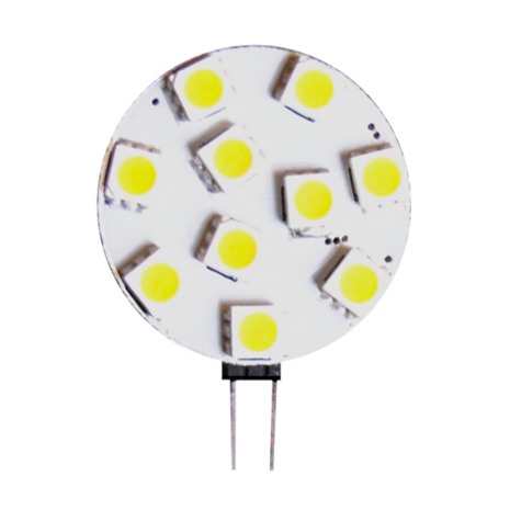 LED Spot G4 10LEDs 2,4W WarmWhite 12V AC/DC