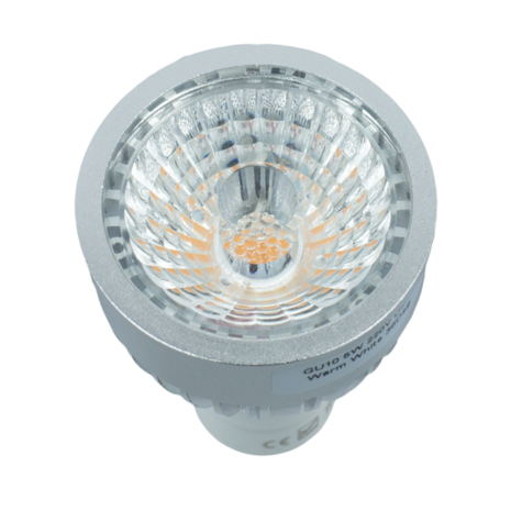LED Spot 5W (Bridgelux) WarmWhite 2400K GU10 230V AC (Anti-Glare)