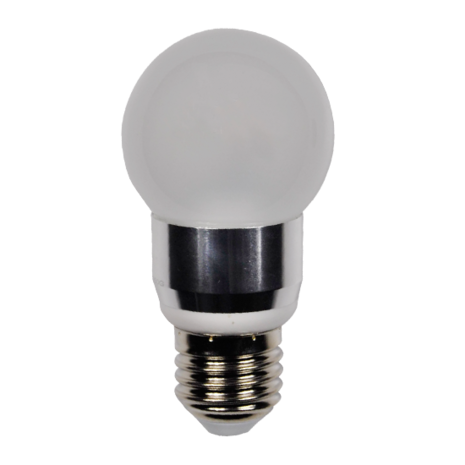 LED Bulb 4W (Epistar) WarmWhite 2300K E27 230V AC Frosted