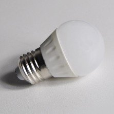 LED Bulb 3W (Epistar) NaturalWhite 4000K E27 230V AC