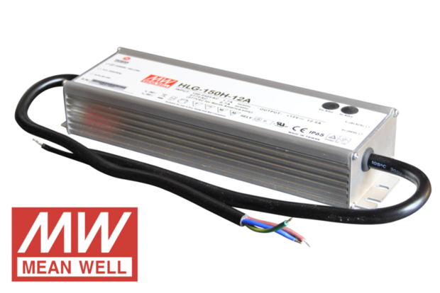 MeanWell HLG-150-12 IP65 PFC 12V 150W