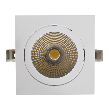 Adjustable 14,3W LED Downlight Square Cut hole: 120mm 