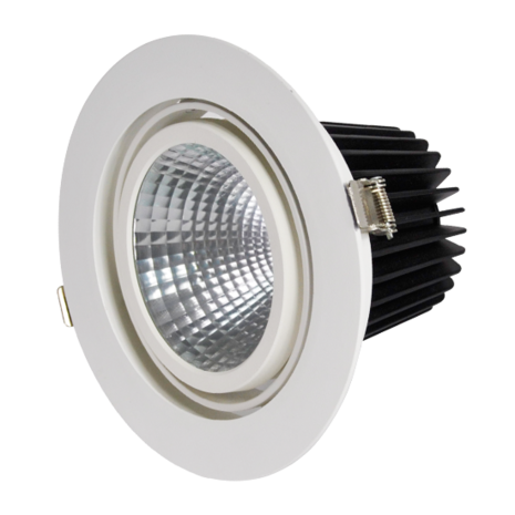 Adjustable 34,5W LED Downlight Round Cut hole: 175mm 