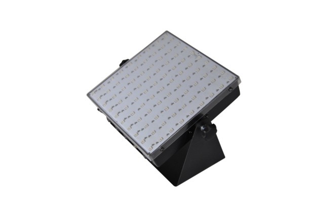 Flat RGB LED Box Square IR incl Remote