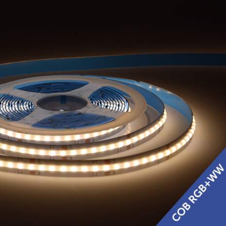 COB LED Strip 560 LED's/meter RGB+WW IP20