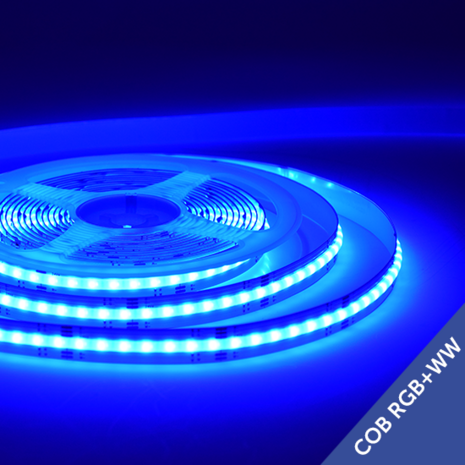 COB LED Strip 560 LED's/meter RGB+WW IP20