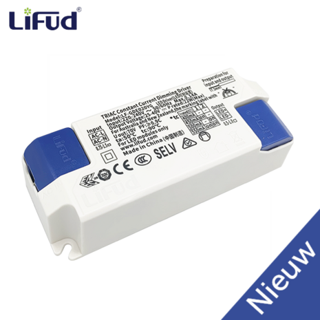 Lifud driver | Constant Current | Compact Dimmable | Triac | 8W, 10W, 12W, 14W | 220-240V | 25-40V