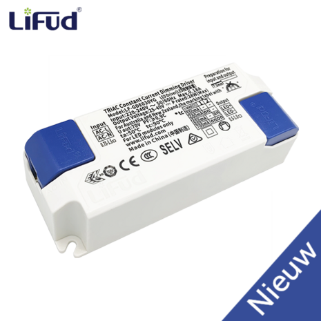 Lifud driver | Constant Current | Compact Dimmable | Triac | 22W, 24W, 26W, 28W | 220-240V | 25-40V