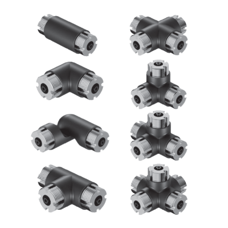 Connect System | 120&deg; Tube | &Oslash;26,6 | 8W: 374mm | 16W: 697mm | 24W: 1020m