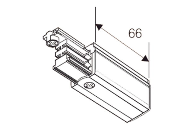 Nordic 3-fase eindvoeding Zwart