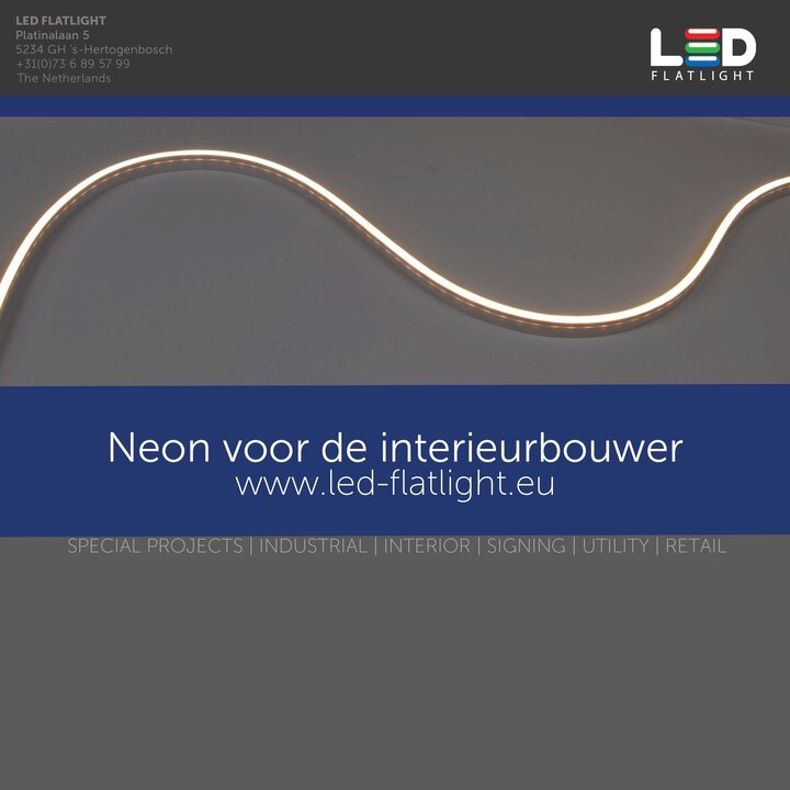 Neon voor de interieurbouwer